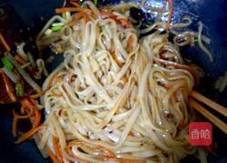 炒米皮的做法图解5