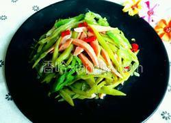 芸豆炒火腿肠
