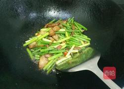 蒜苗炒五花肉的做法图解8