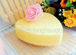 八寸戚风心型蛋糕