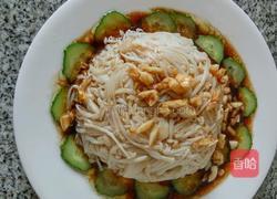 凉拌金针菇的做法图解7