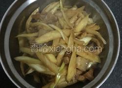茭白丝炒肉丝