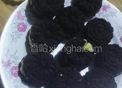 紫米绿豆糕