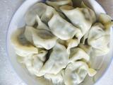 韭菜鸡蛋皮肉馅饺子