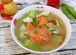 梭子蟹白菜汤
