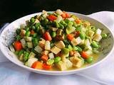 素炒毛豆丁
