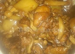 红烧海鲜菇鸡腿肉