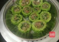 苦瓜酿肉的做法图解5