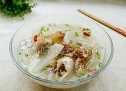 白萝卜骨头汤