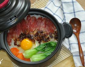 砂锅腊肉饭[图]