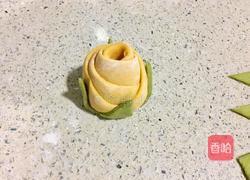 南瓜玫瑰花卷的做法图解8