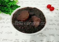 黑米红薯粥