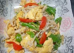 金针菇炒鸡蛋