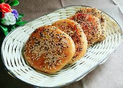 芝麻柿子饼