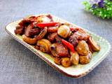 口蘑炒肉