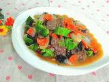 家常炒牛肉片