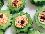 教你做出夏日爽口苦瓜豆腐圈的做法[图]