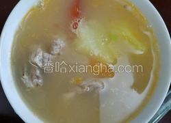 土豆番茄排骨汤