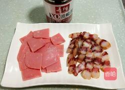 腊肉火腿炒菜椒的做法图解1