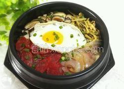 腊肠石锅拌饭