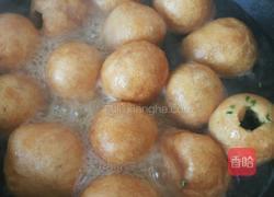 荠菜肉末塞油面筋的做法图解7