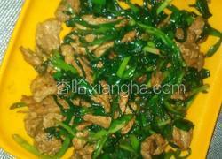 韭菜炒肉