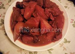 红烧牛肉炖土豆