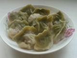 百财饺子（羊肉胡萝卜馅 抹茶版）的做法[图]