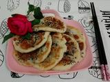 红薯糯米豆沙煎饼的做法[图]