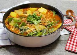 韩国牛肉豆腐锅