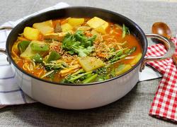 韩国牛肉豆腐锅