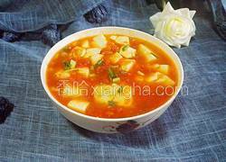 番茄浓汁烧豆腐