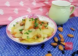 花生米炒土豆片的做法图解10