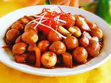蒜香五花肉烧鹌鹑蛋（浓汁版）