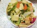 炝炒千叶豆腐