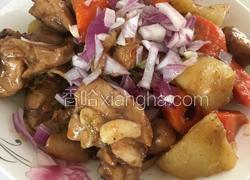 土豆萝卜炖鸡块儿