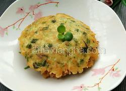 青萝卜丝鸡蛋饼