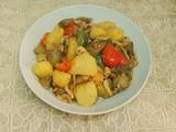 豆酱土豆焖茄子