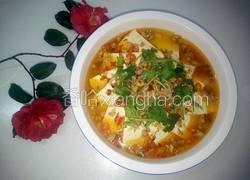鲜香肉末豆腐