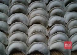 韭菜鸡蛋水饺的做法图解12