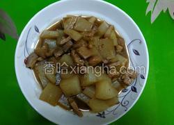 红烧白萝卜