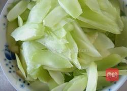 清炒莴笋的做法图解3