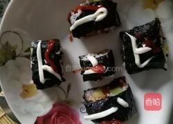 肉松寿司的做法图解7