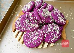 紫薯糯米小饼（烤箱版）的做法图解12