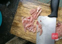 菜椒煸肉丝的做法图解3