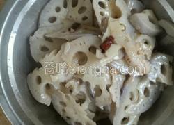 清炒藕片