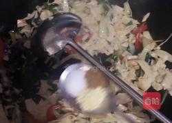 奶白菜炒豆皮的做法图解8