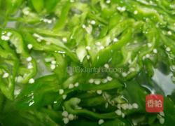 青椒肉丝的做法图解2