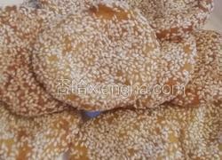 芝麻红暑南瓜饼
