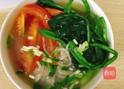 西红柿菠菜荞麦面的做法图解5